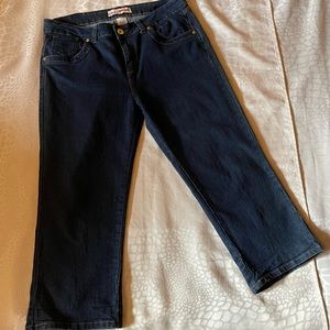 LO & Company blue capris